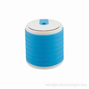 2014 Humidifier, Ultrasonic with Customized Silicone Surface, LED Light on Top
